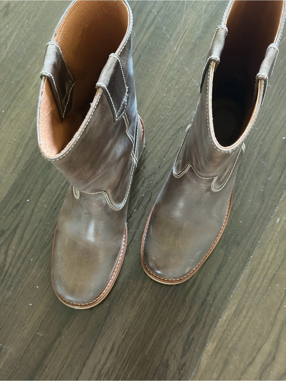 Dico Copenhagen Julia Gaucho Boot in Brown Escovado - Picture 7 of 7